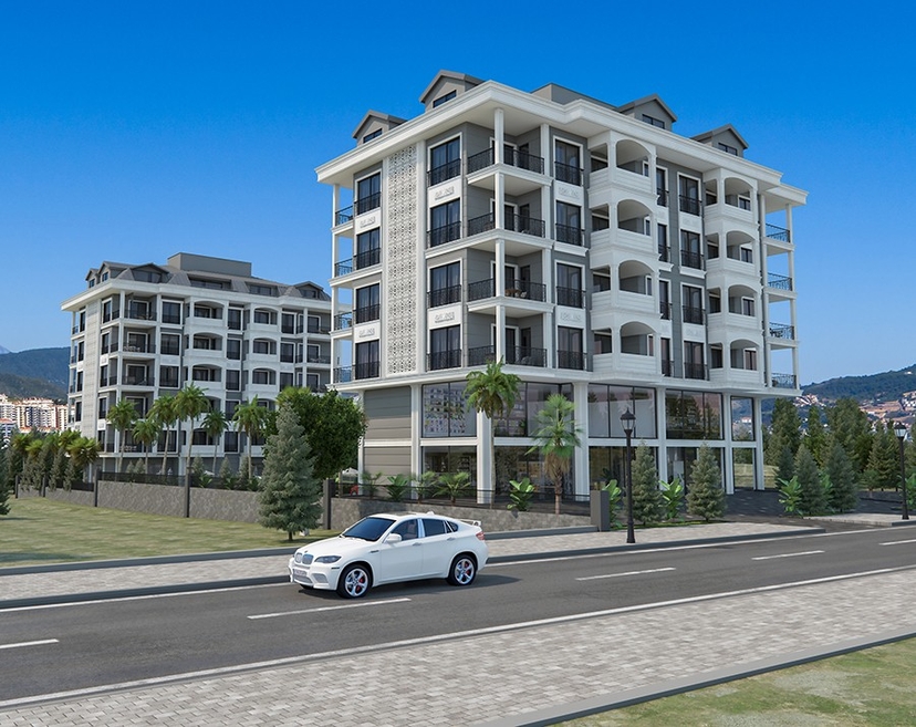 Cozy and very charming residential complex newly launched in Alanya