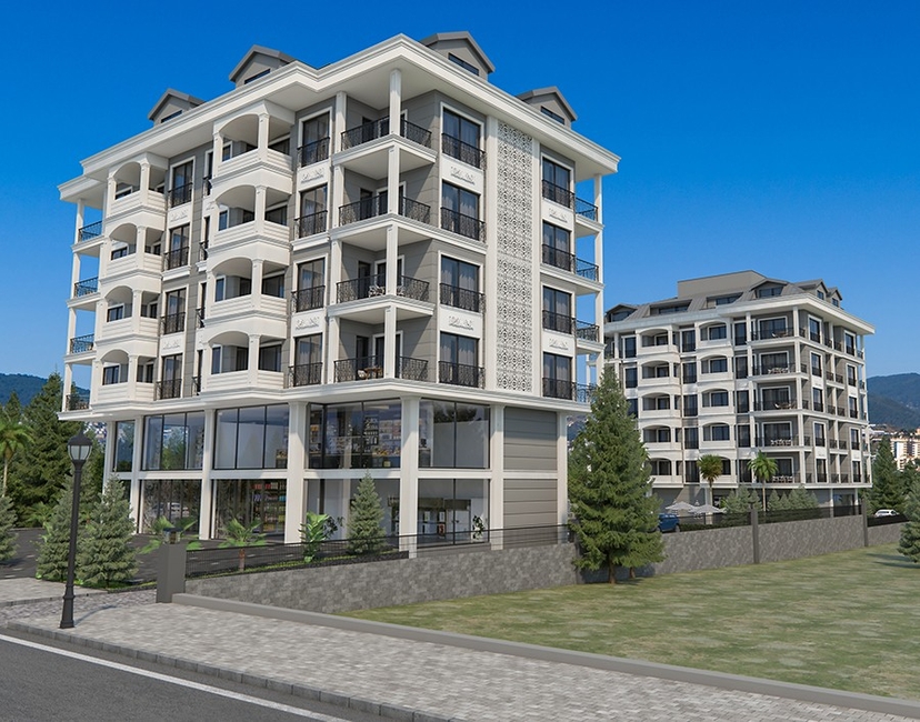 Cozy and very charming residential complex newly launched in Alanya