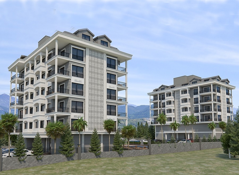 Cozy and very charming residential complex newly launched in Alanya