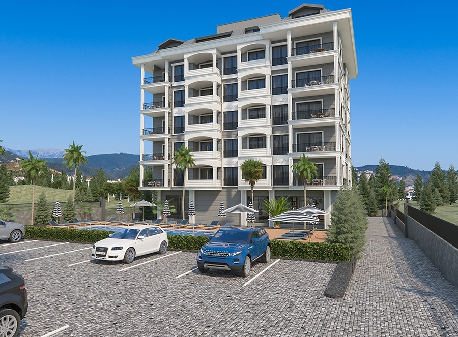Cozy and very charming residential complex newly launched in Alanya