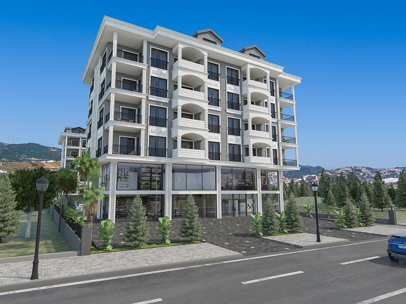 Cozy and very charming residential complex newly launched in Alanya