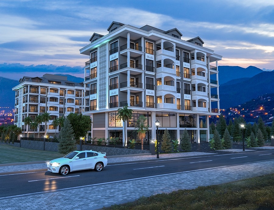 Cozy and very charming residential complex newly launched in Alanya