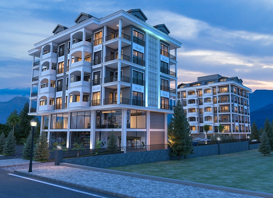 Cozy and very charming residential complex newly launched in Alanya