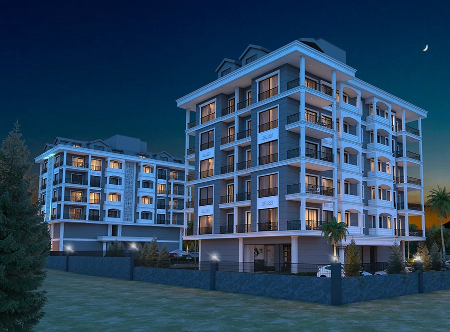 Cozy and very charming residential complex newly launched in Alanya