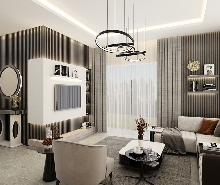 Cozy and very charming residential complex newly launched in Alanya