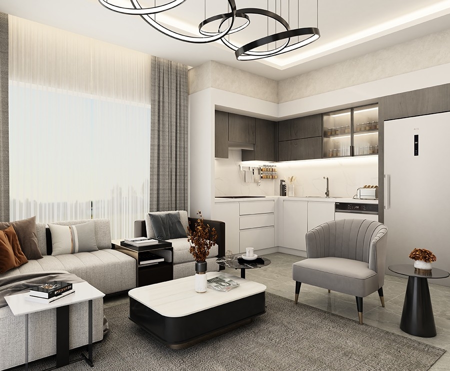 Cozy and very charming residential complex newly launched in Alanya