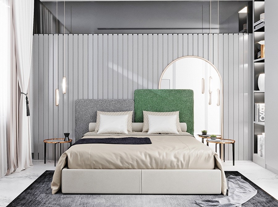 Luxuriöse 1+1 Wohnung mit Meerblick und Bergblick in Mahmutlar