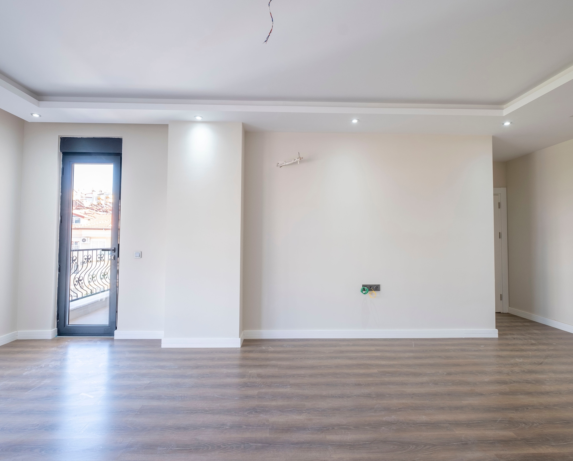 Luxuriöse 3+1 Wohnung mit Bergblick im Zentrum von Alanya