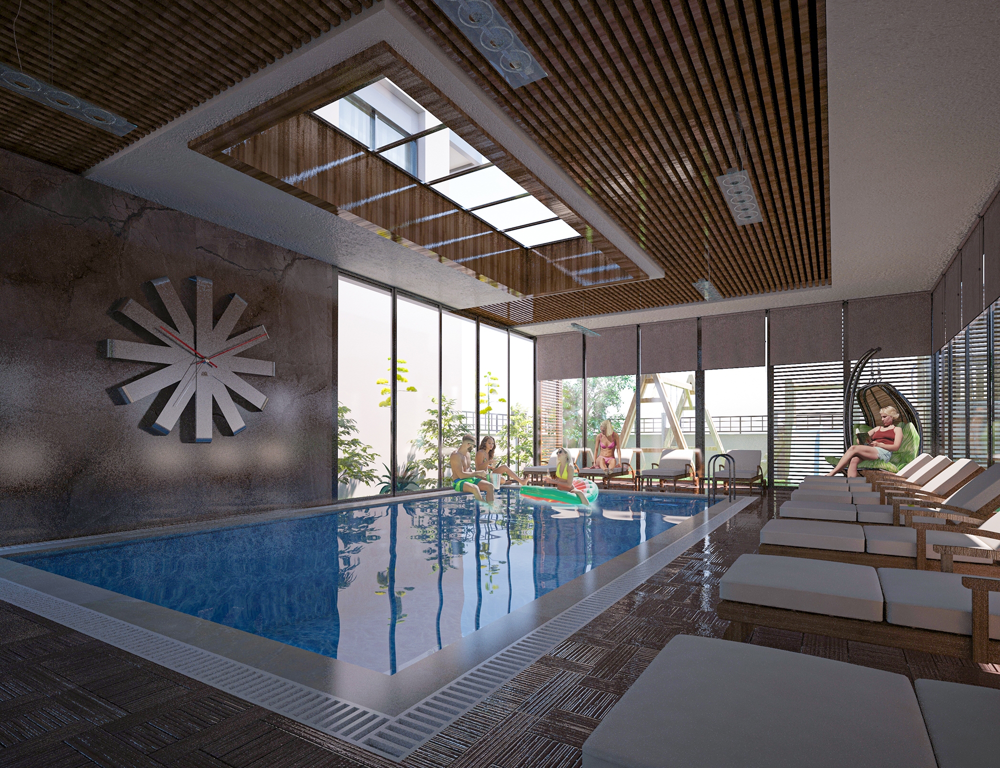 Luxury 1+1 Apartment with Sea and Mountain Views, Alanya - Mahmutlar