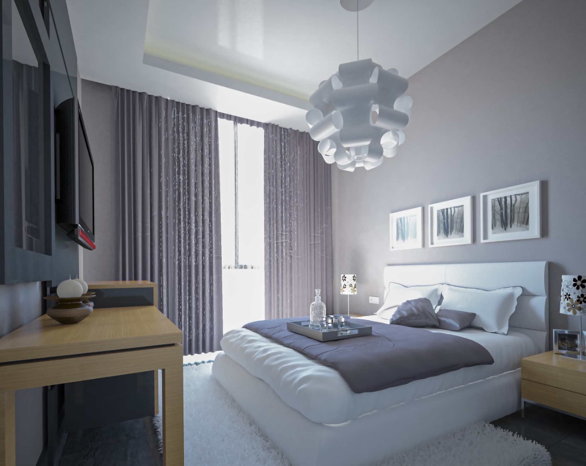 Luxury 1+1 Apartment with Sea and Mountain Views, Alanya - Mahmutlar