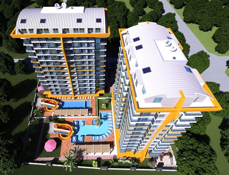 Luxuriöses 2+1 Apartment mit Meerblick und Bergblick