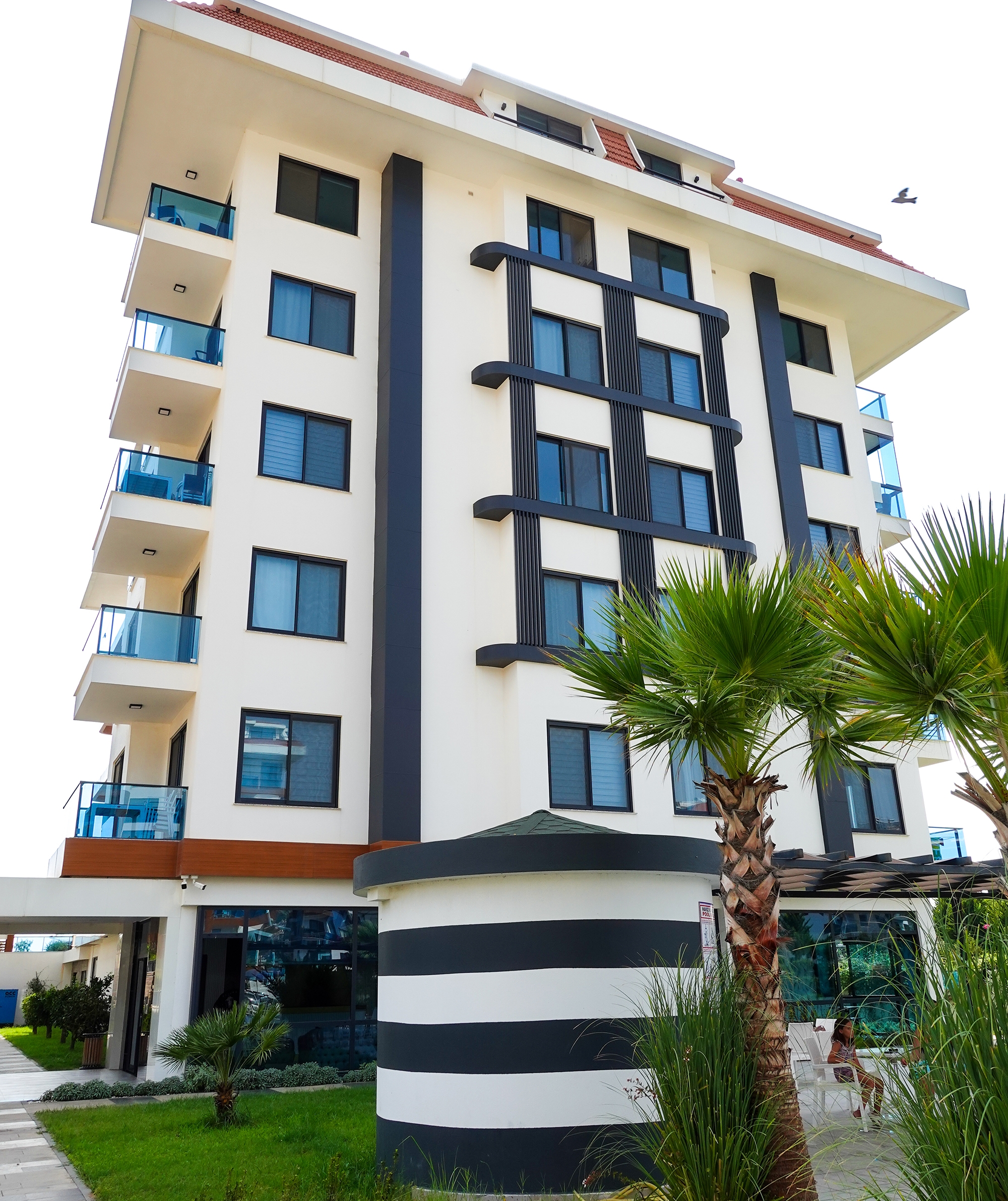 Ylellinen 2+1 huoneisto meri- ja vuorinäköalalla, Alanya - Kestel