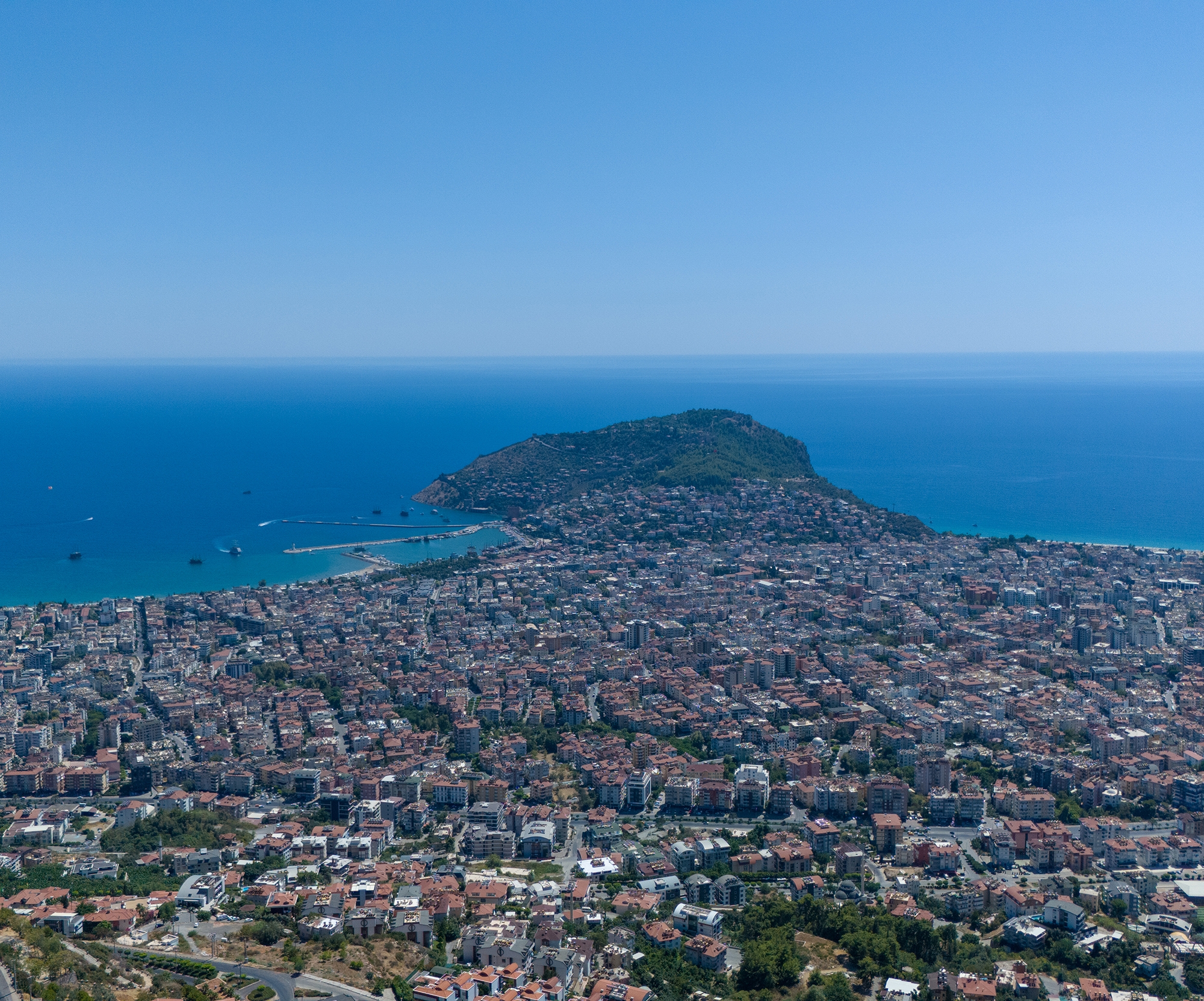 Luxuriöse 4+1 Villa mit atemberaubendem Blick, Alanya - Bektas
