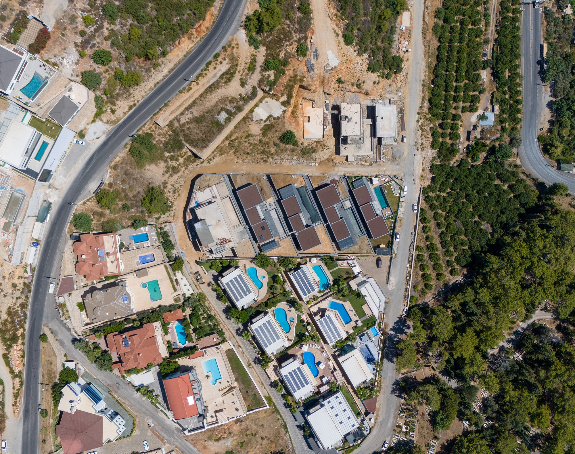 Luxuriöse 4+1 Villa mit atemberaubendem Blick, Alanya - Bektas