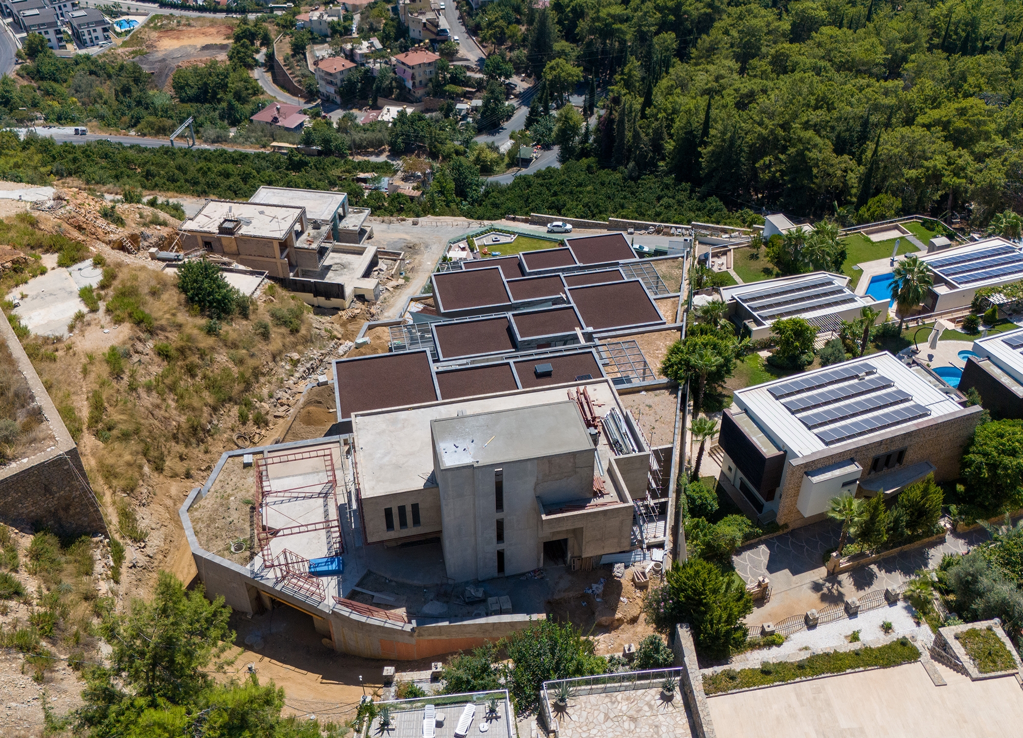 Luxuriöse 4+1 Villa mit atemberaubendem Blick, Alanya - Bektas