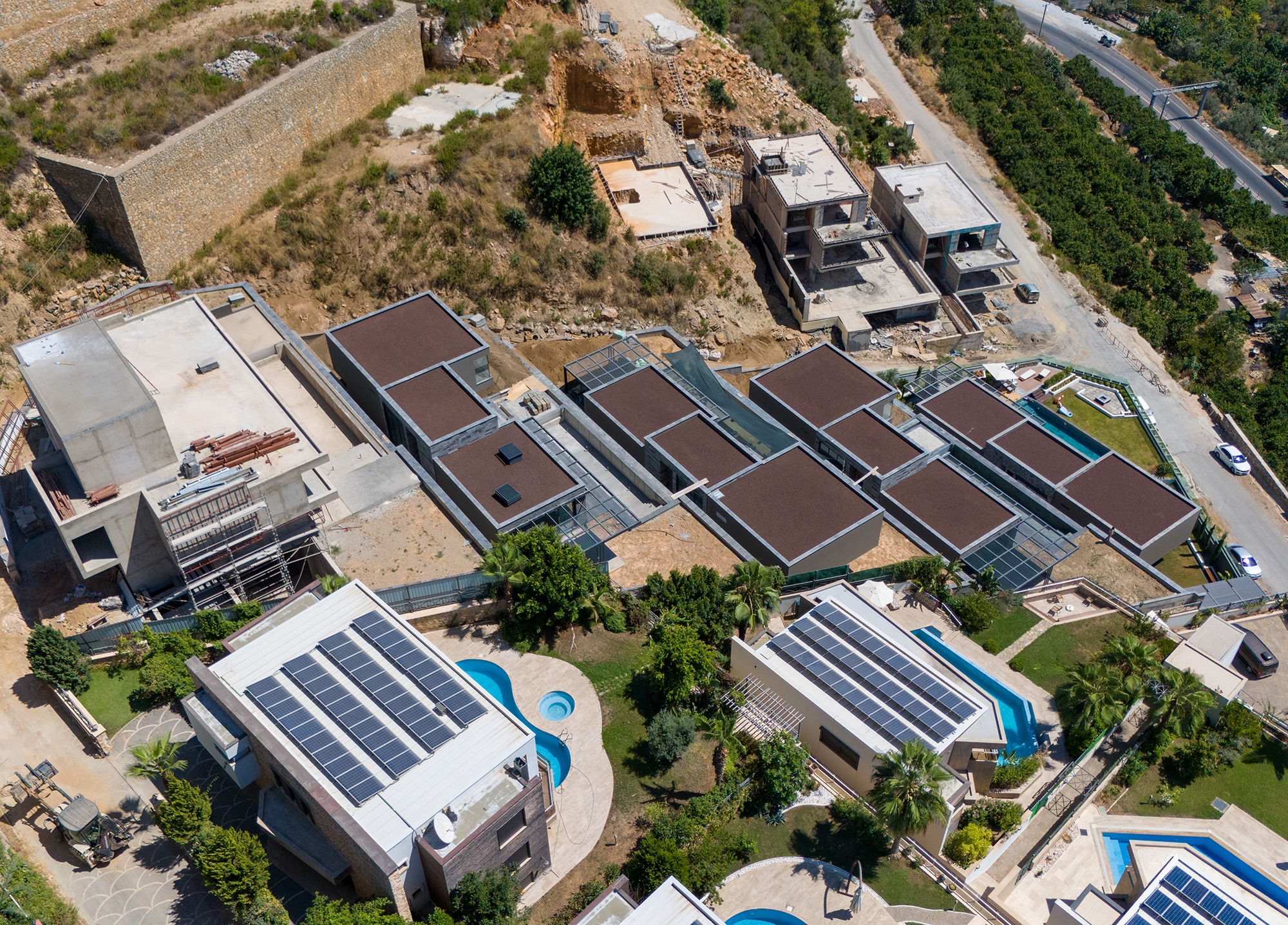 Luxuriöse 4+1 Villa mit atemberaubendem Blick, Alanya - Bektas