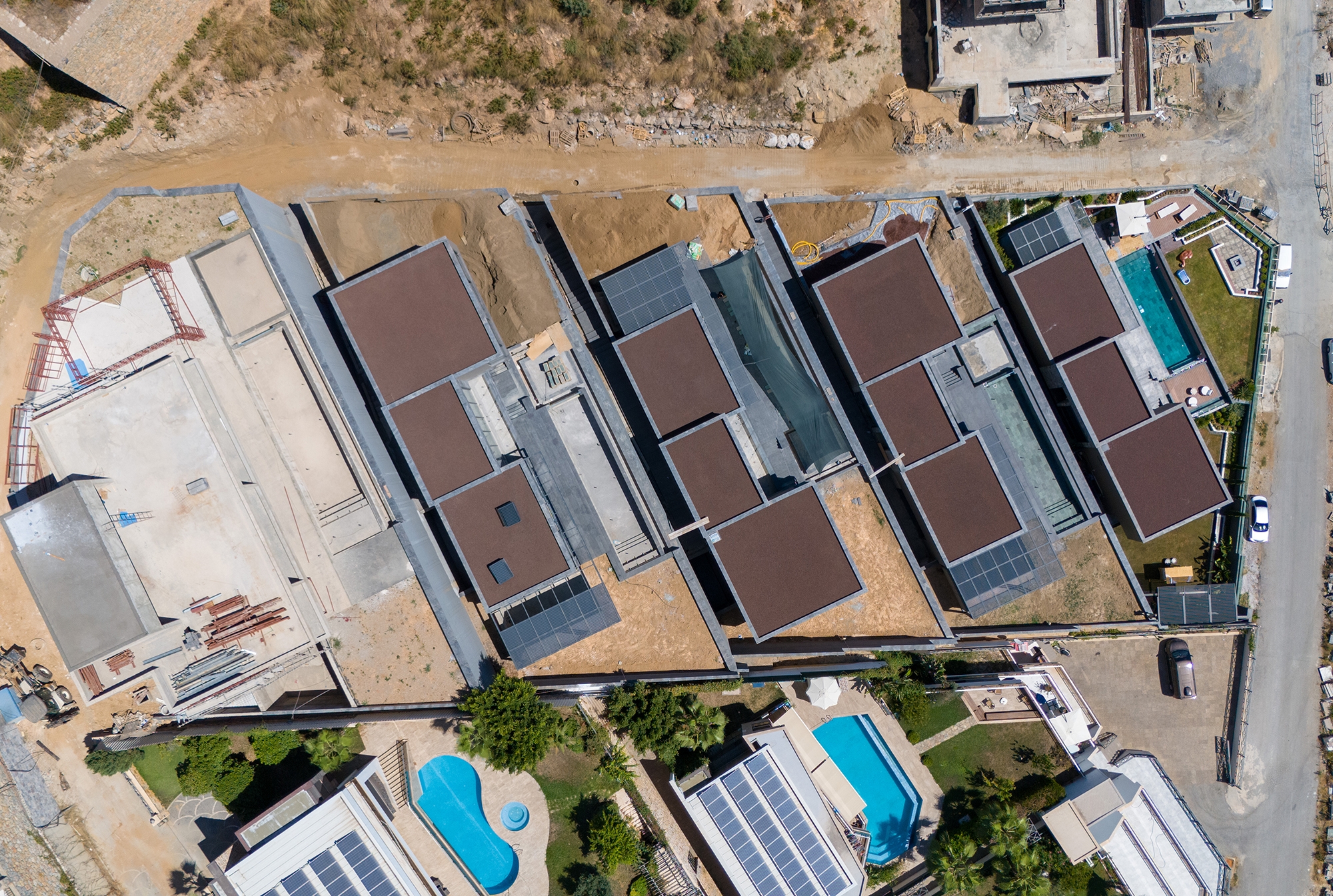 Luxuriöse 4+1 Villa mit atemberaubendem Blick, Alanya - Bektas