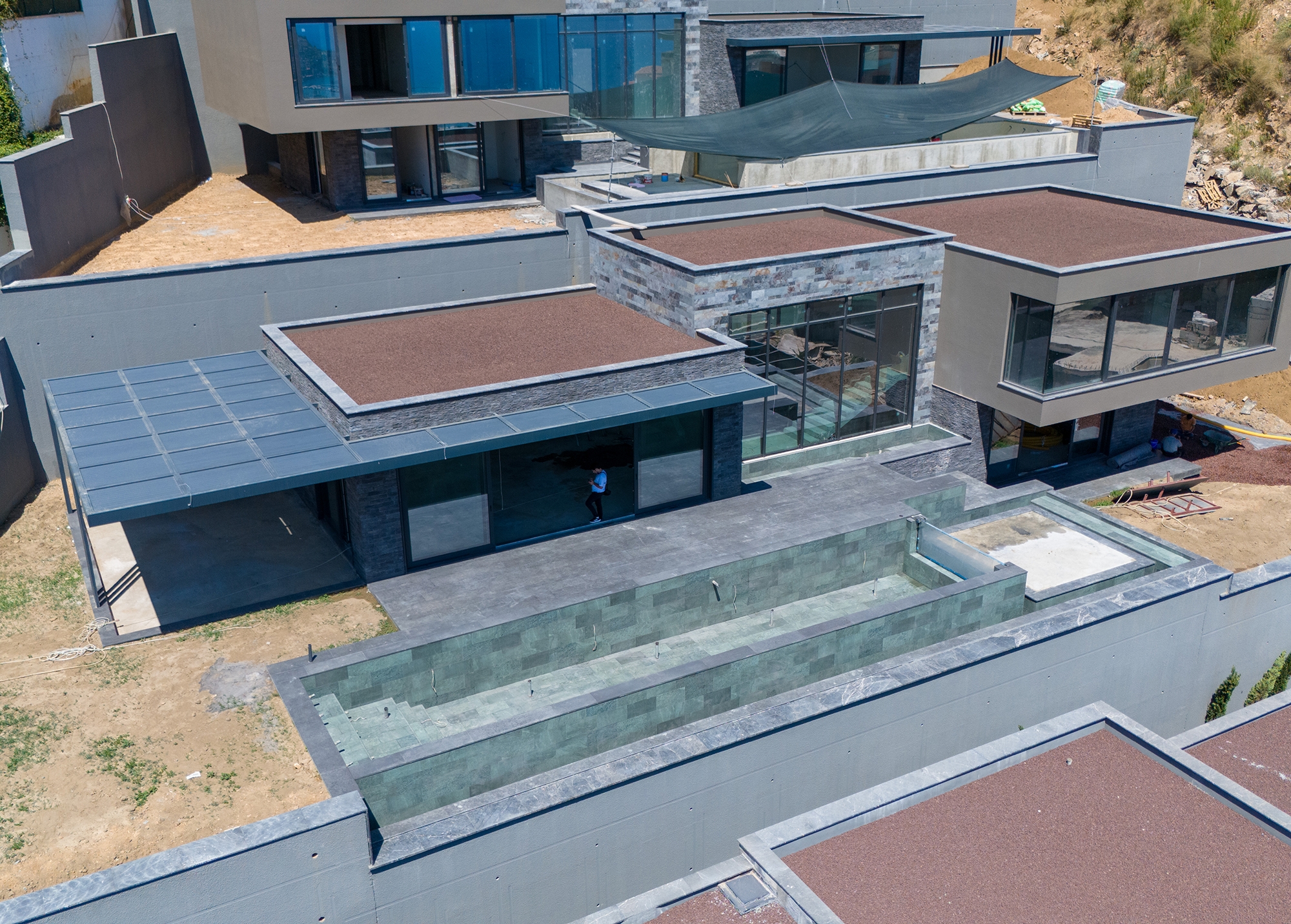 Luxuriöse 4+1 Villa mit atemberaubendem Blick, Alanya - Bektas
