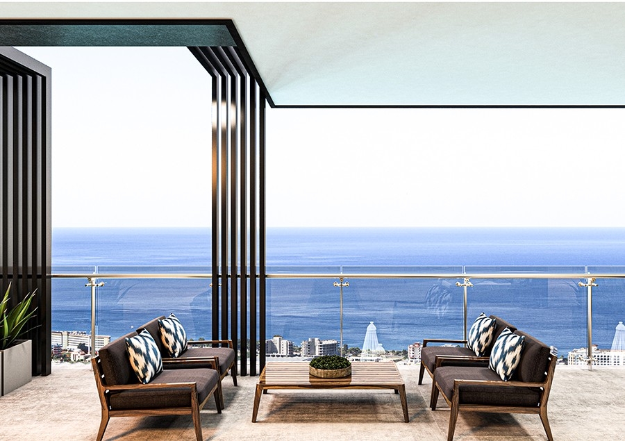 Ylellinen 3+1 Villa meri- ja vuorinäköaloilla, Alanya-Kargicak