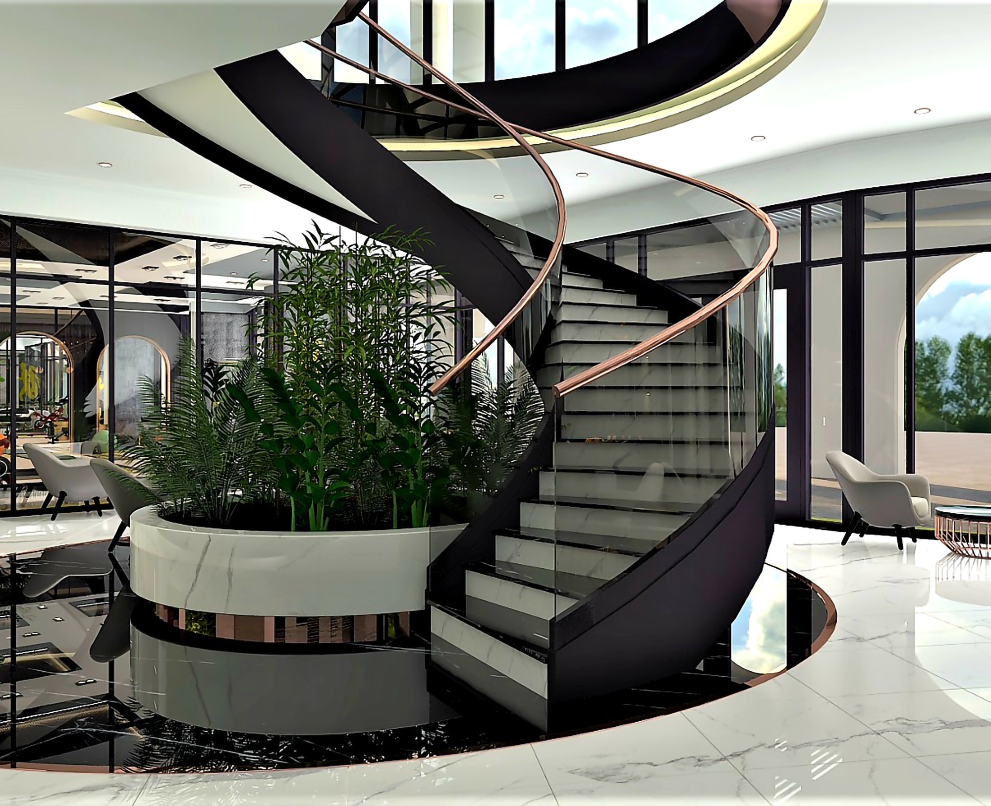 Luxury 1+1 Apartment with Sea and Mountain Views, Alanya Center