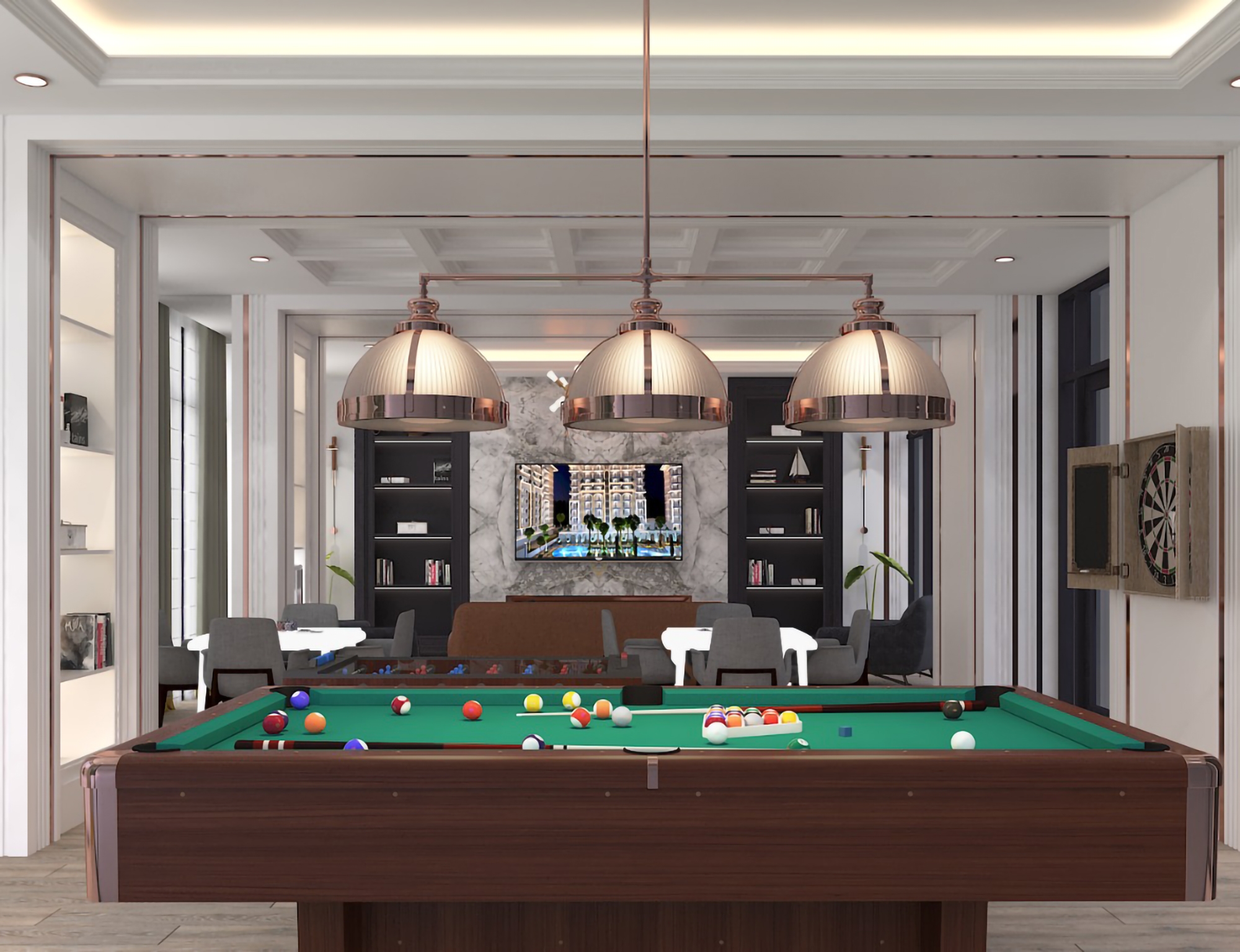 Luxury 1+1 Apartment with Sea and Mountain Views, Alanya Center