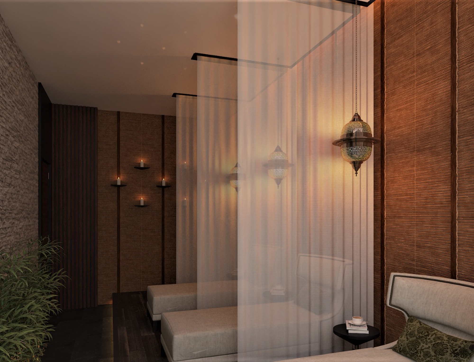 Luxury 1+1 Apartment with Sea and Mountain Views, Alanya Center