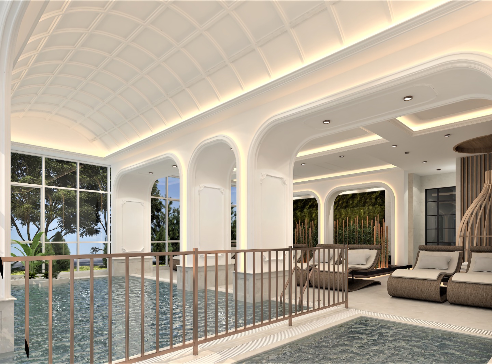 Luxury 1+1 Apartment with Sea and Mountain Views, Alanya Center