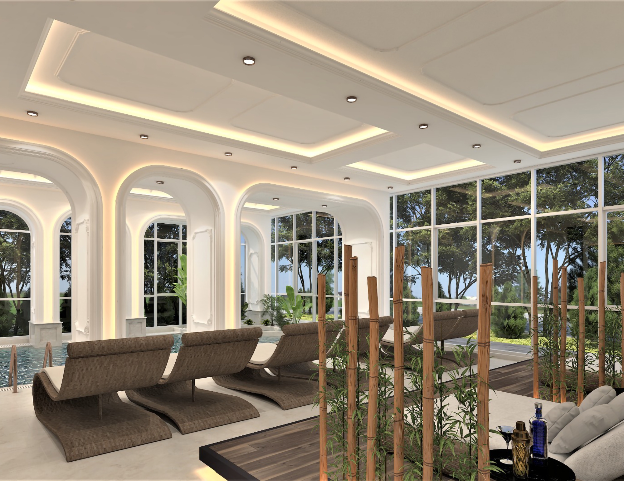Luxury 1+1 Apartment with Sea and Mountain Views, Alanya Center