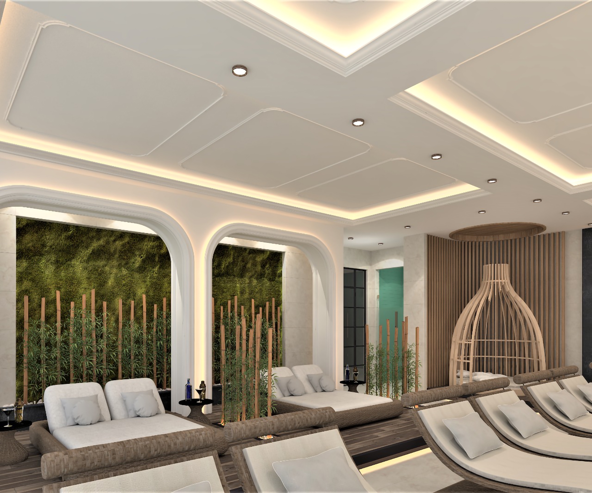 Luxury 1+1 Apartment with Sea and Mountain Views, Alanya Center