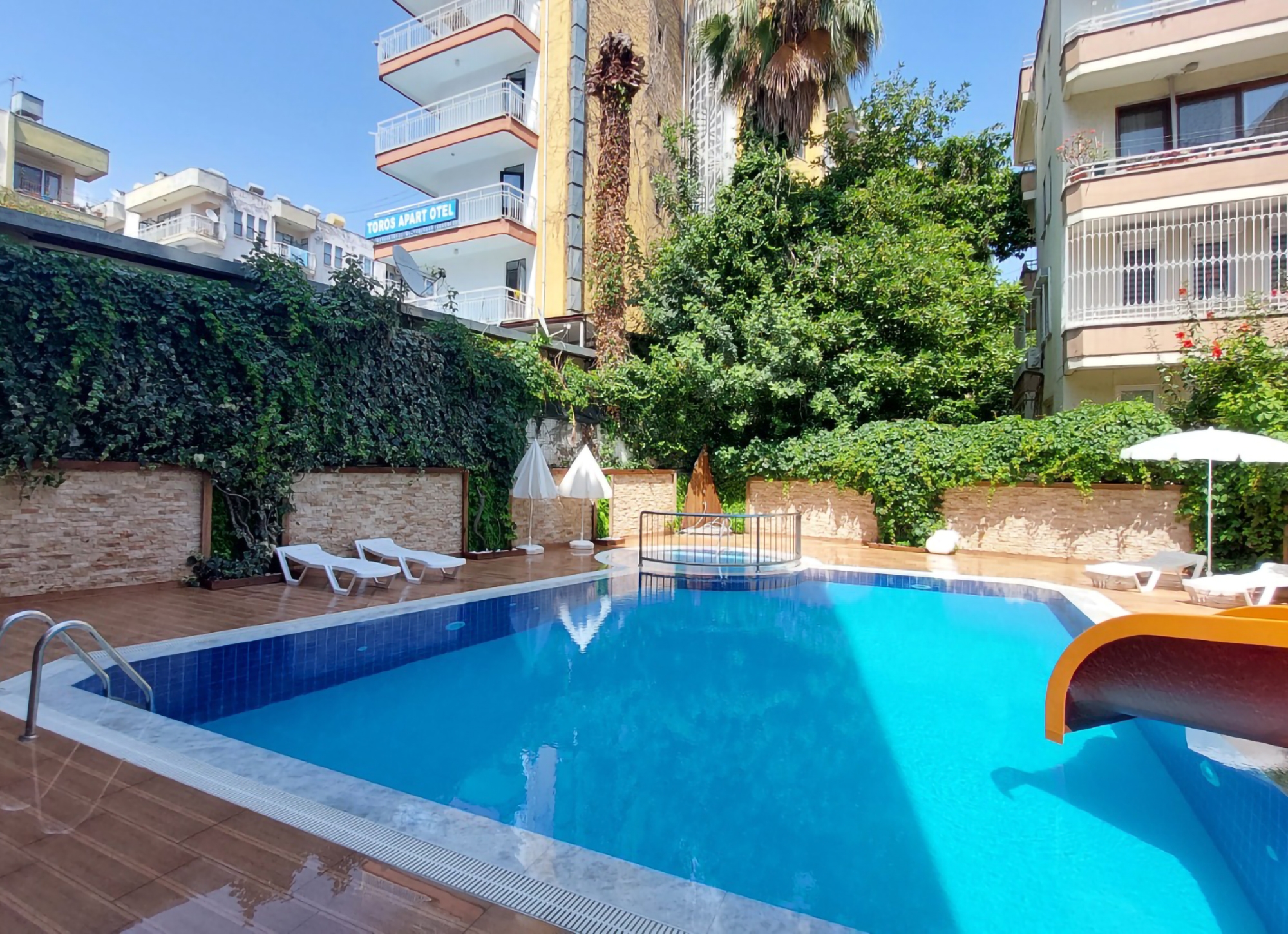 Modernes 1+1 Apartment mit Bergblick, Alanya Zentrum