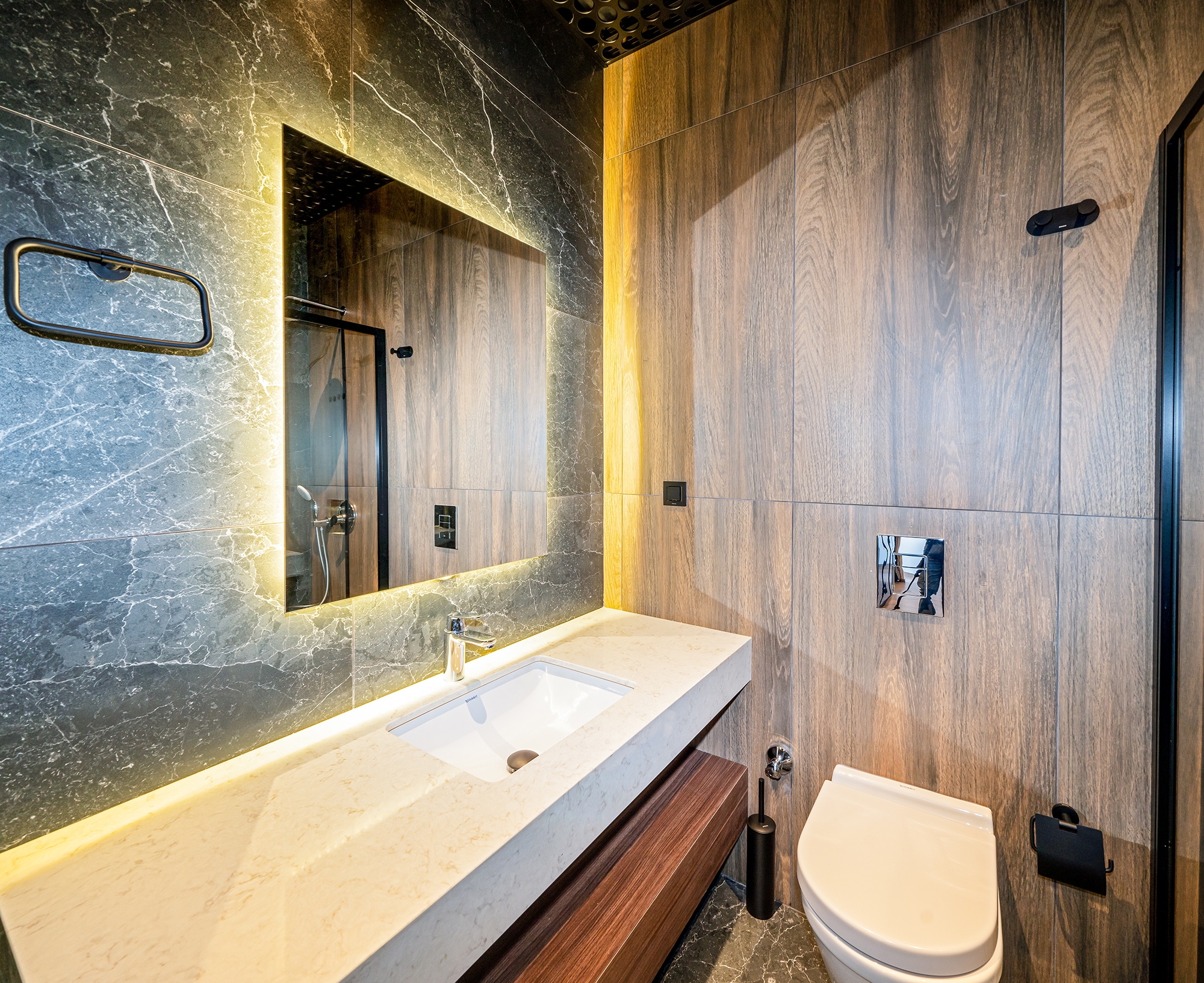 Luxus 5+1 Villa mit atemberaubendem Blick in Alanya, Bektaş