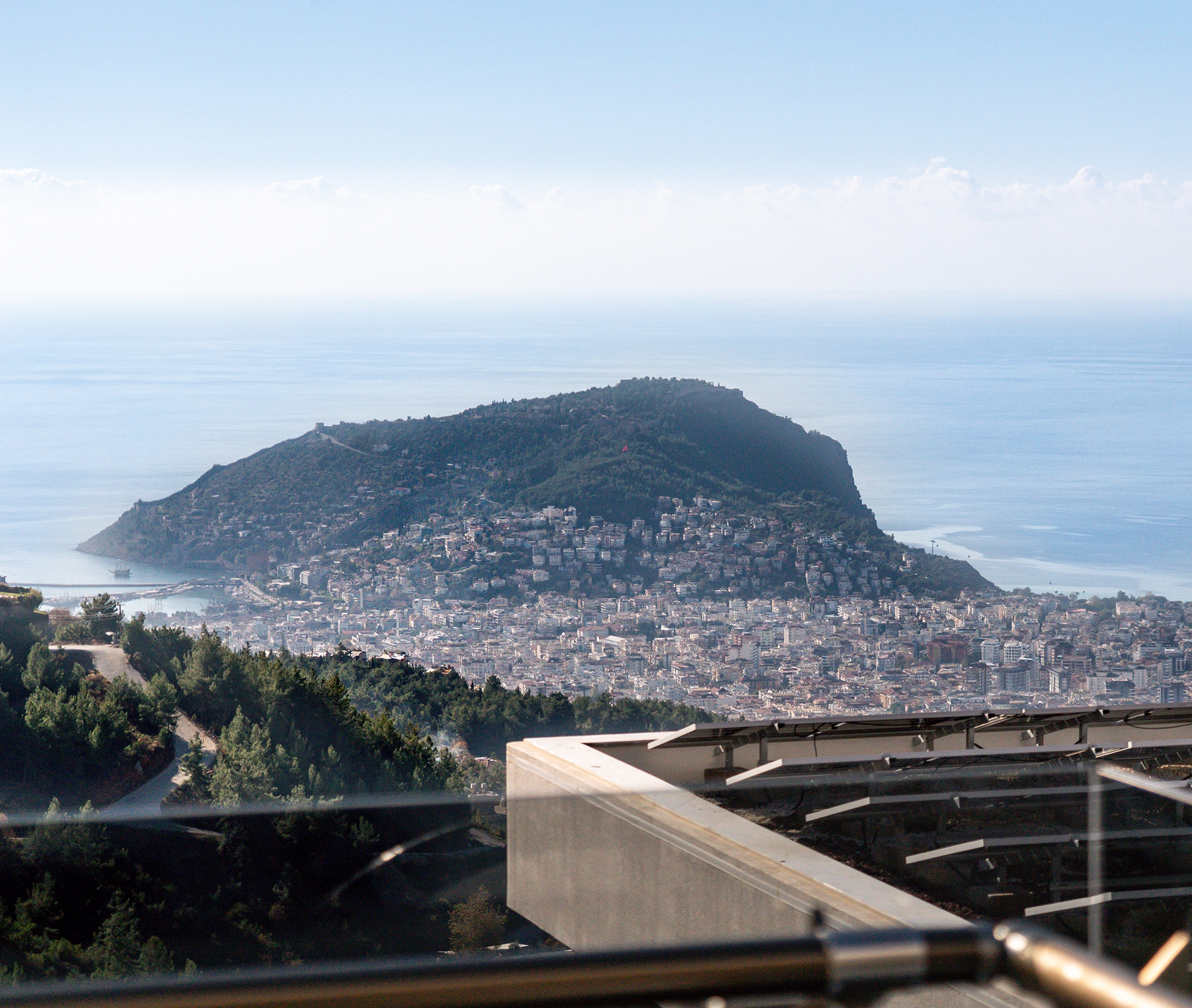 Luxus 5+1 Villa mit atemberaubendem Blick in Alanya, Bektaş