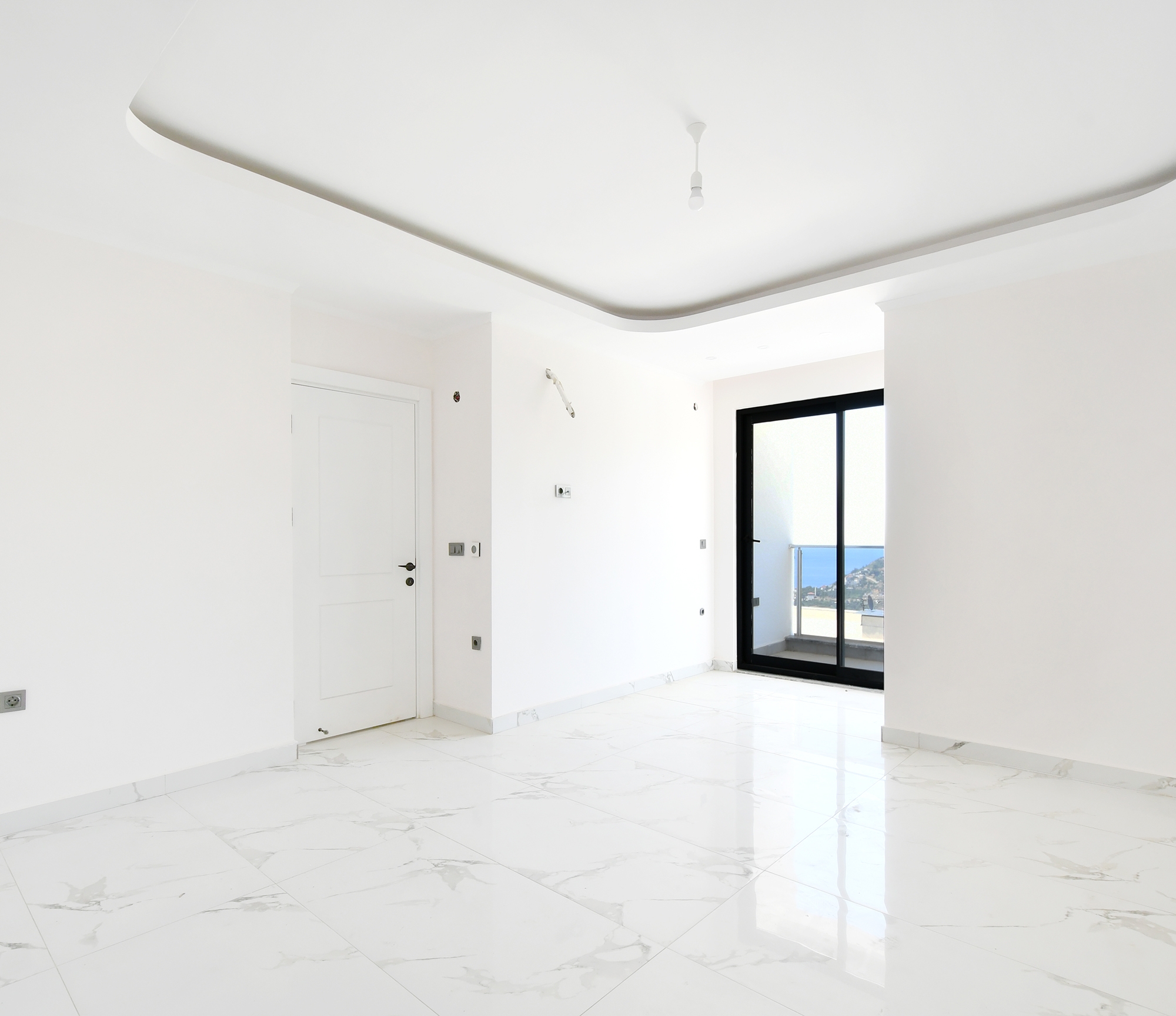 Luksus 3+1 Villa med Spektakulær Udsigt i Alanya, Bektas