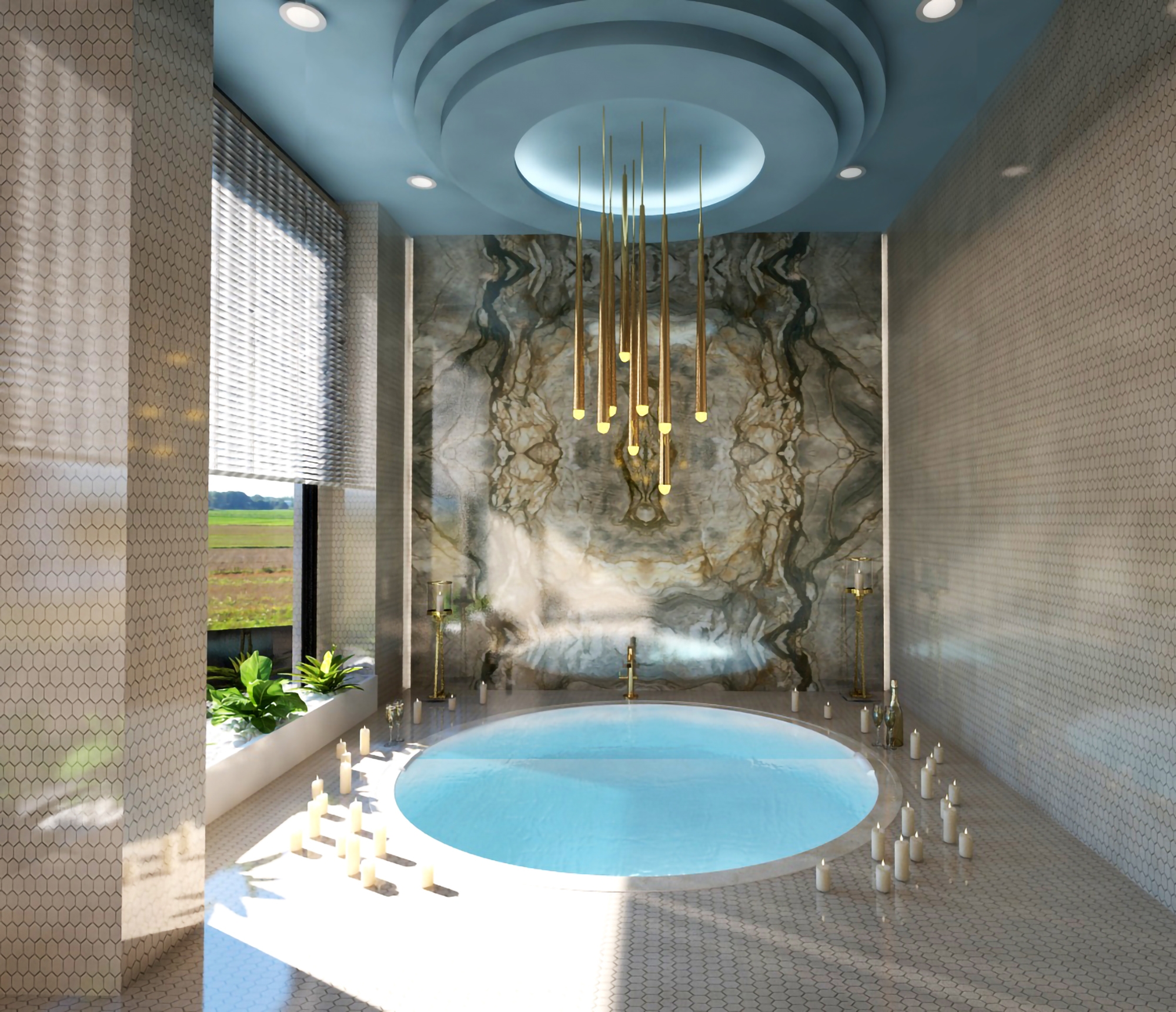 Luxuriöses 1+1 Apartment mit Meerblick und Burgblick, Alanya Zentrum