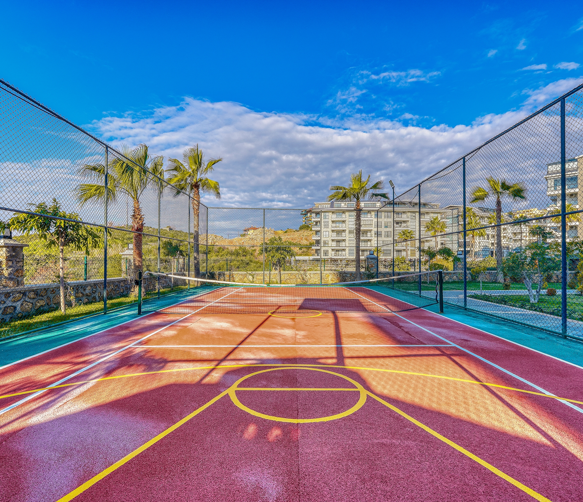 Luxuriöses 1+1 Apartment mit Meerblick und Bergblick, Alanya - Kestel