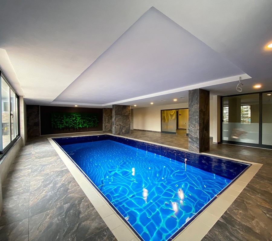 Luxury 1+1 Apartment with Sea and Mountain Views, Alanya - Kestel