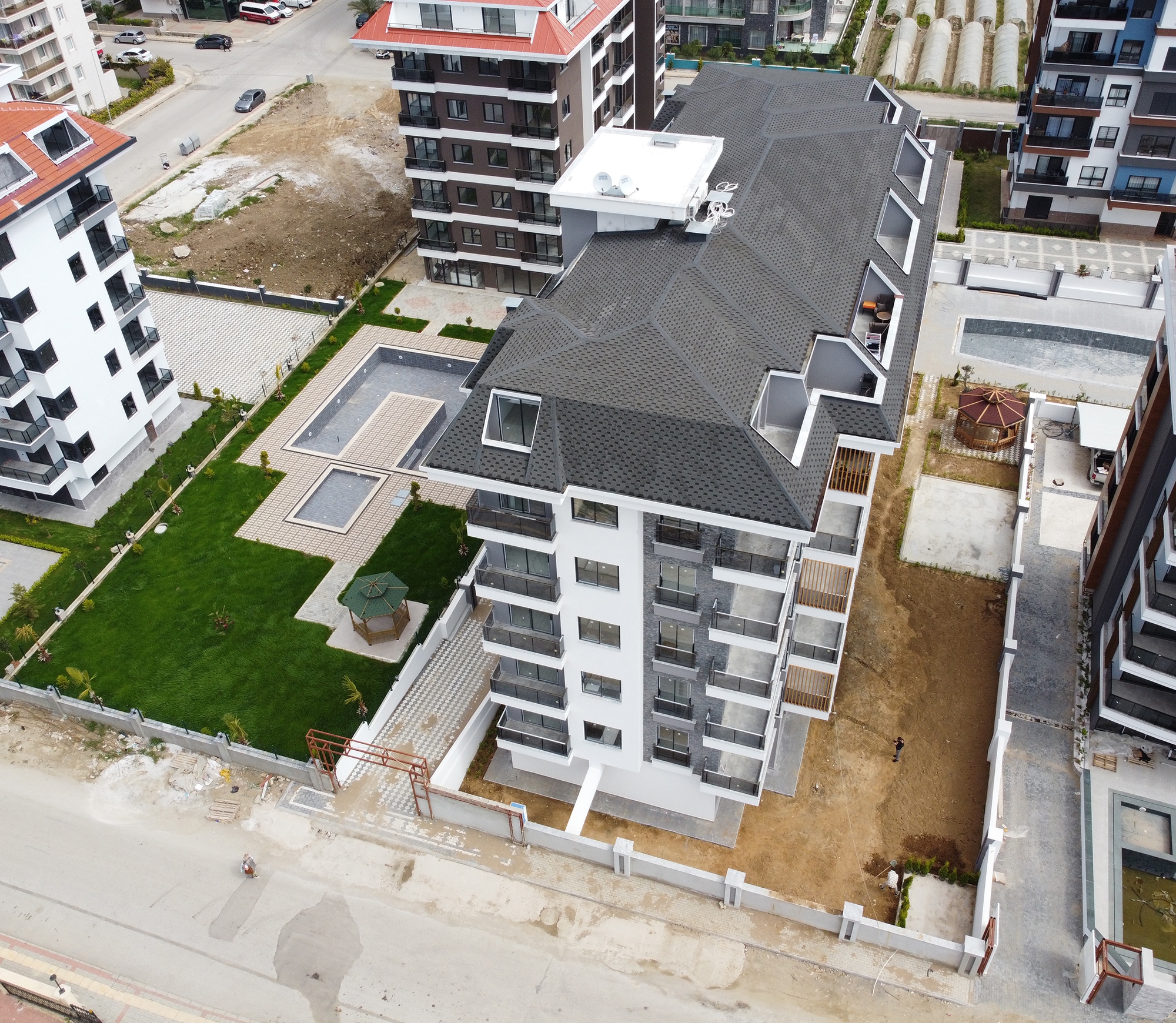 Stunning 1+1 Apartment with Sea and Mountain Views, Alanya-Kestel