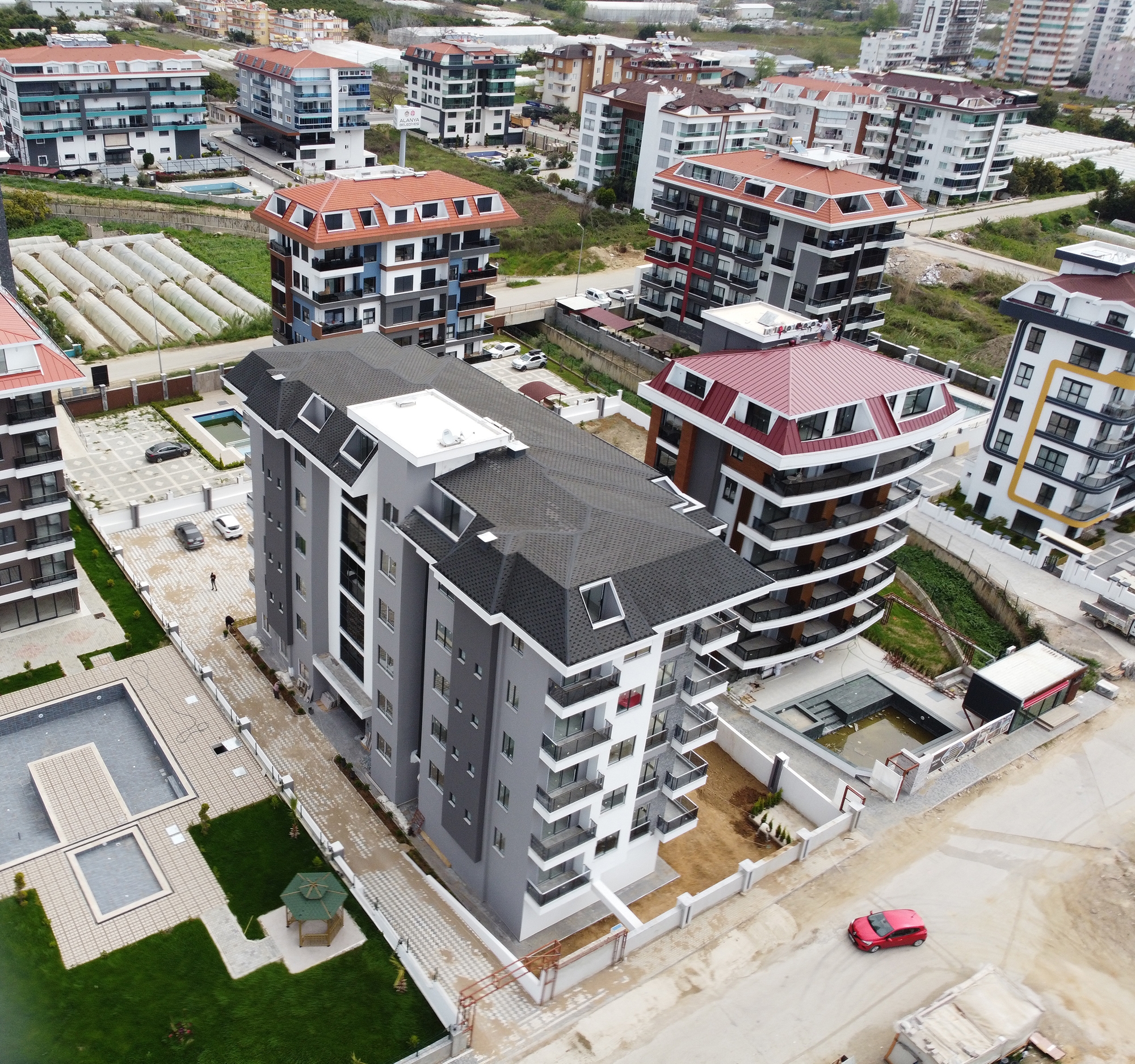Stunning 1+1 Apartment with Sea and Mountain Views, Alanya-Kestel