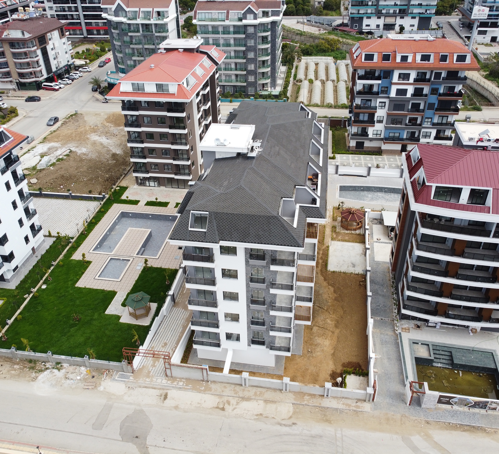Stunning 1+1 Apartment with Sea and Mountain Views, Alanya-Kestel