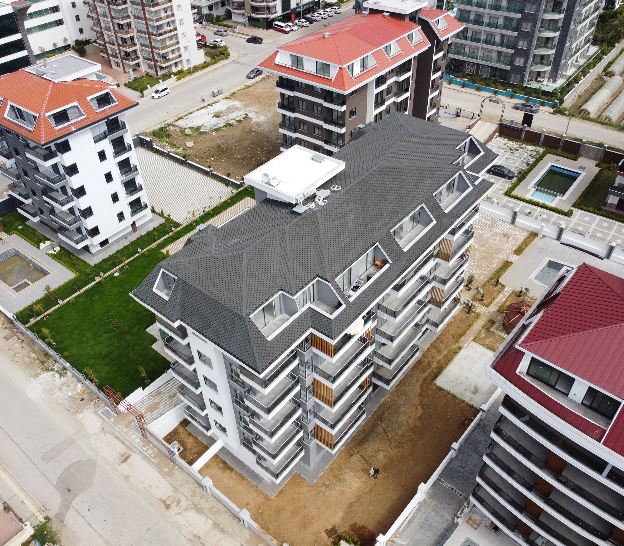 Stunning 1+1 Apartment with Sea and Mountain Views, Alanya-Kestel