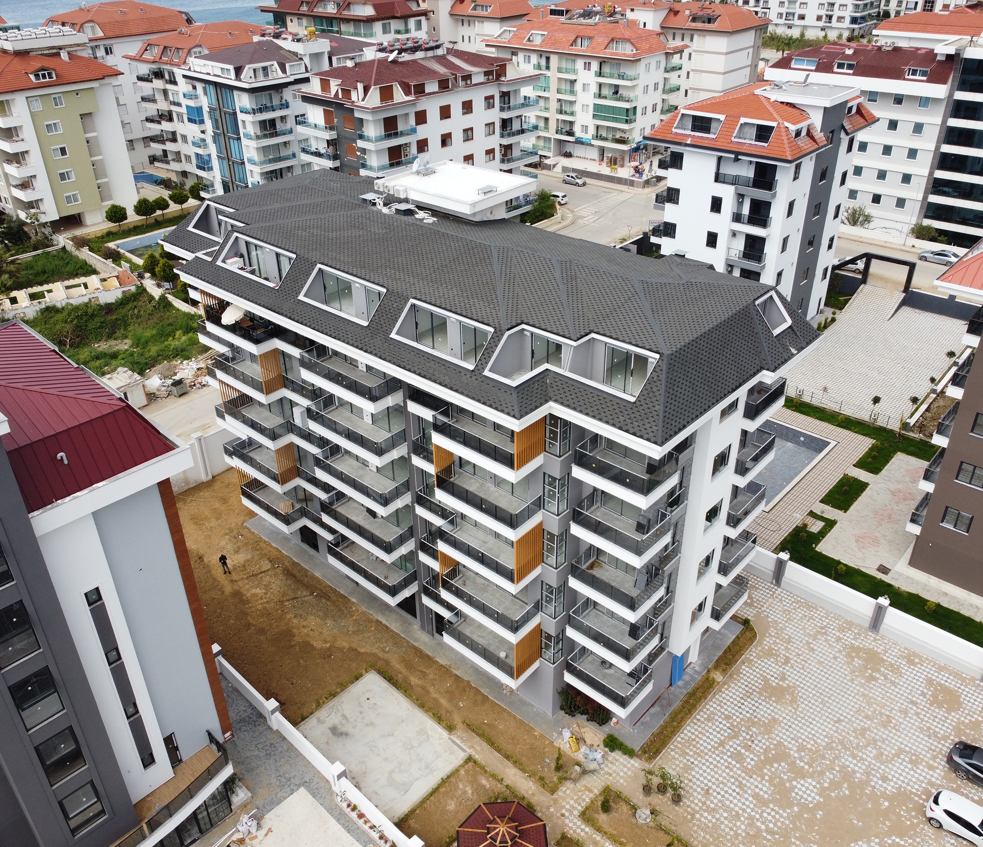 Stunning 1+1 Apartment with Sea and Mountain Views, Alanya-Kestel