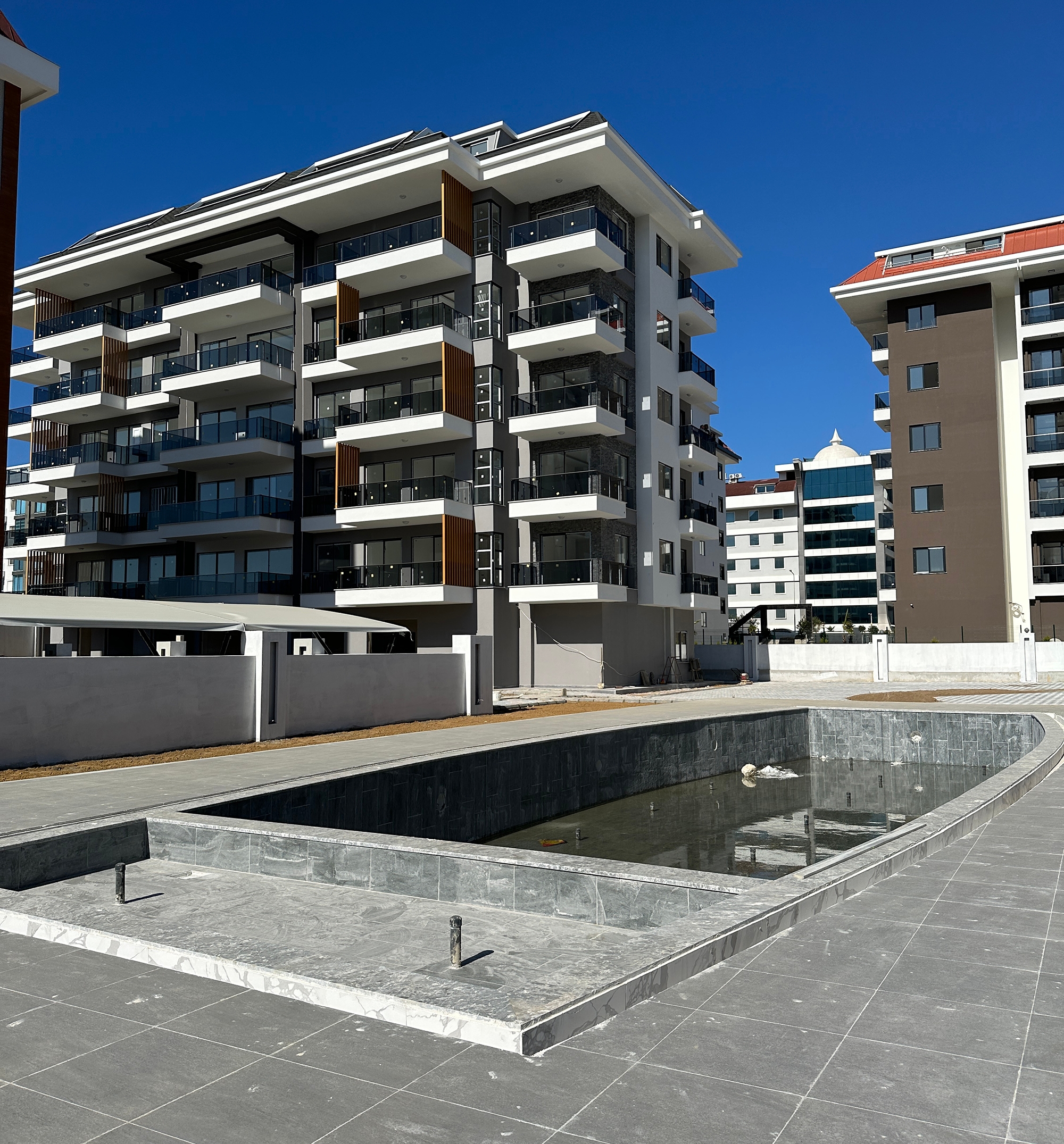Stunning 1+1 Apartment with Sea and Mountain Views, Alanya-Kestel