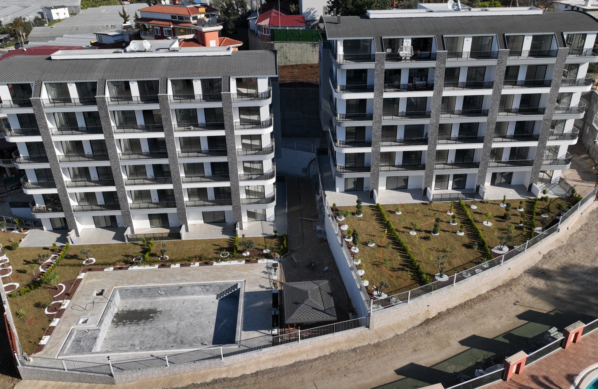 Ylellinen 1+1 asunto meri- ja vuorinäkymillä, Alanya - Kargicak