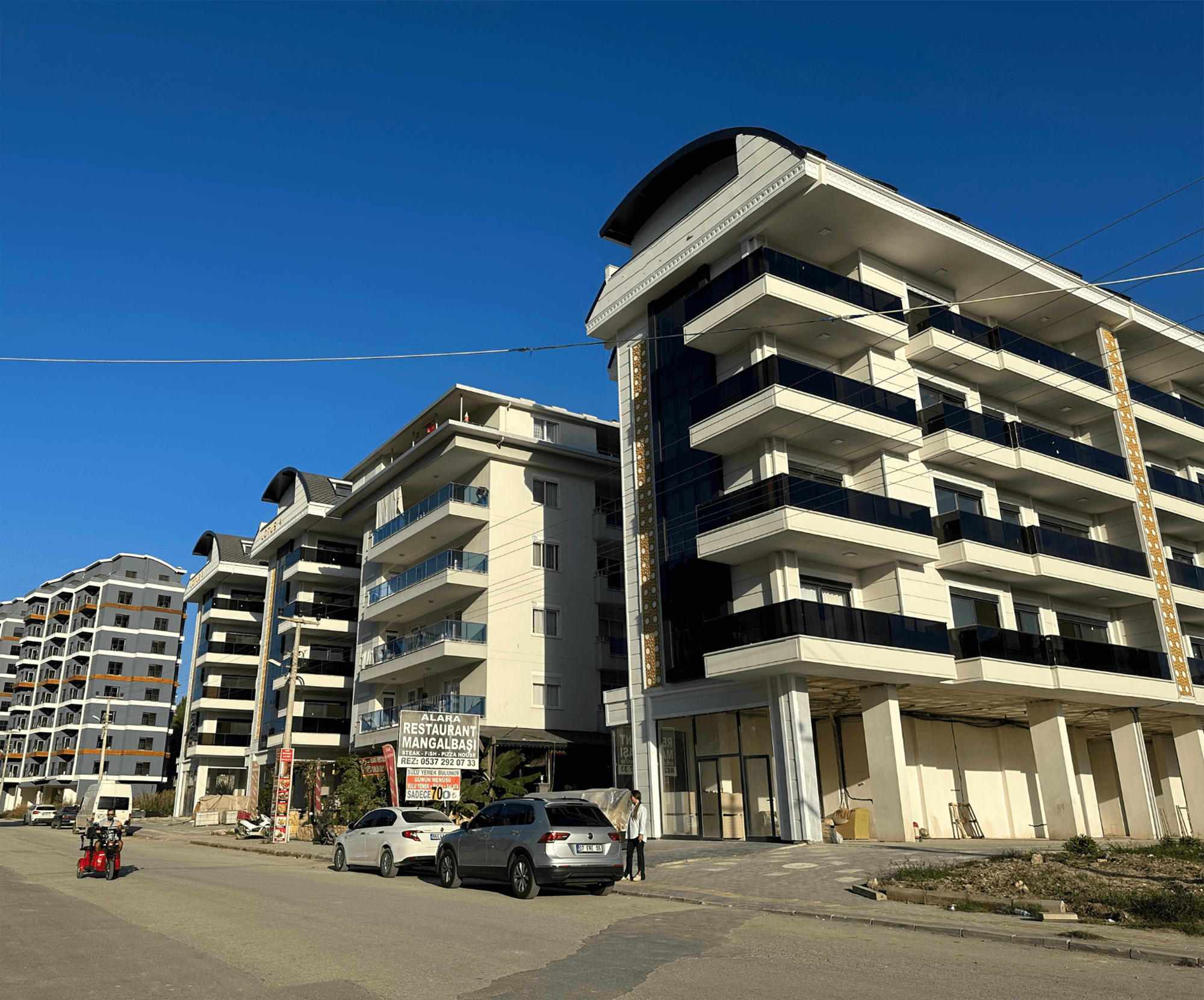 Bergblick 1+1 Apartment in Avsallar, Alanya