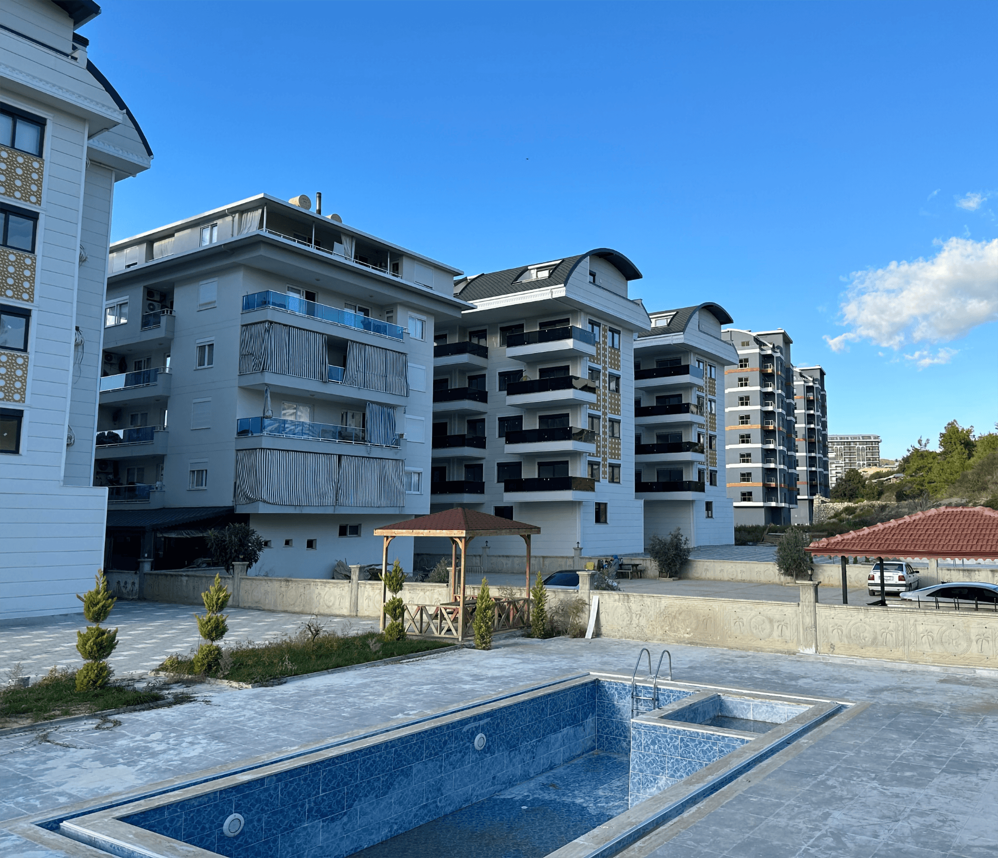 Bergblick 1+1 Apartment in Avsallar, Alanya