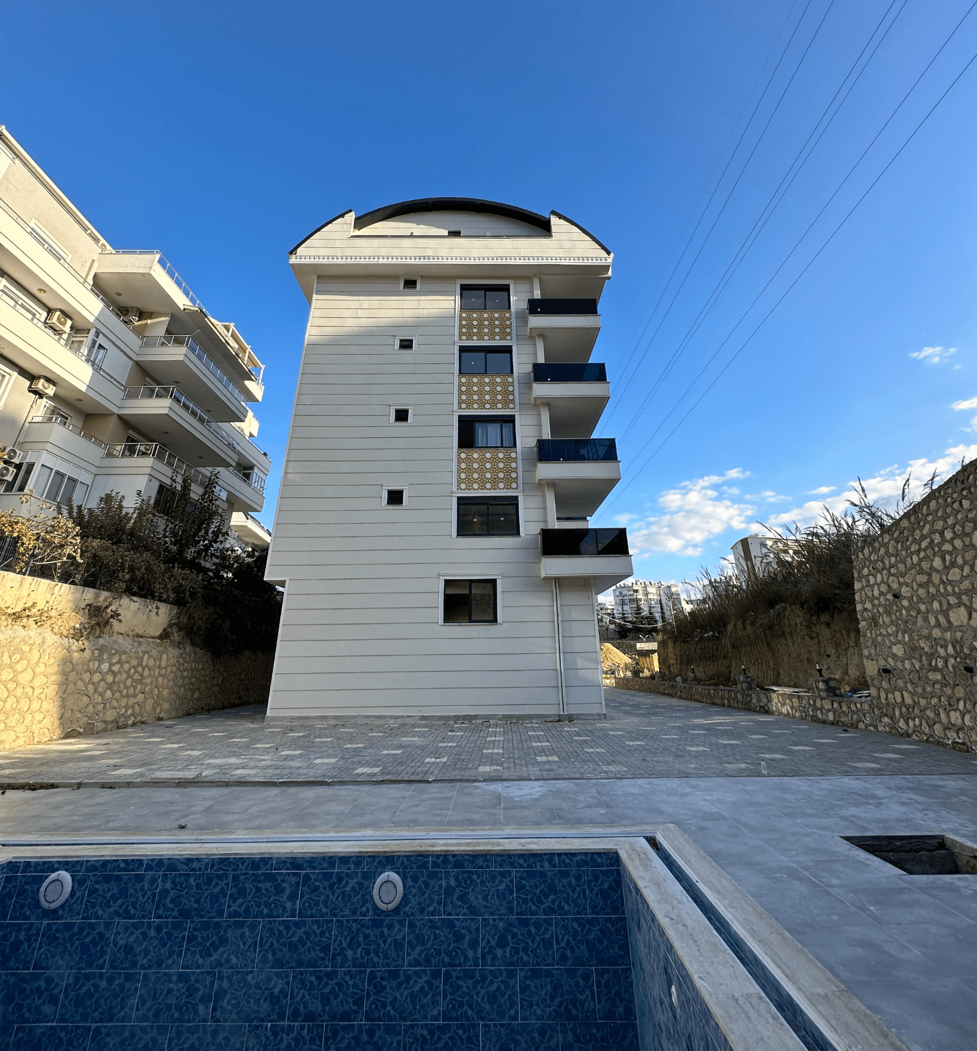 Bergblick 1+1 Apartment in Avsallar, Alanya