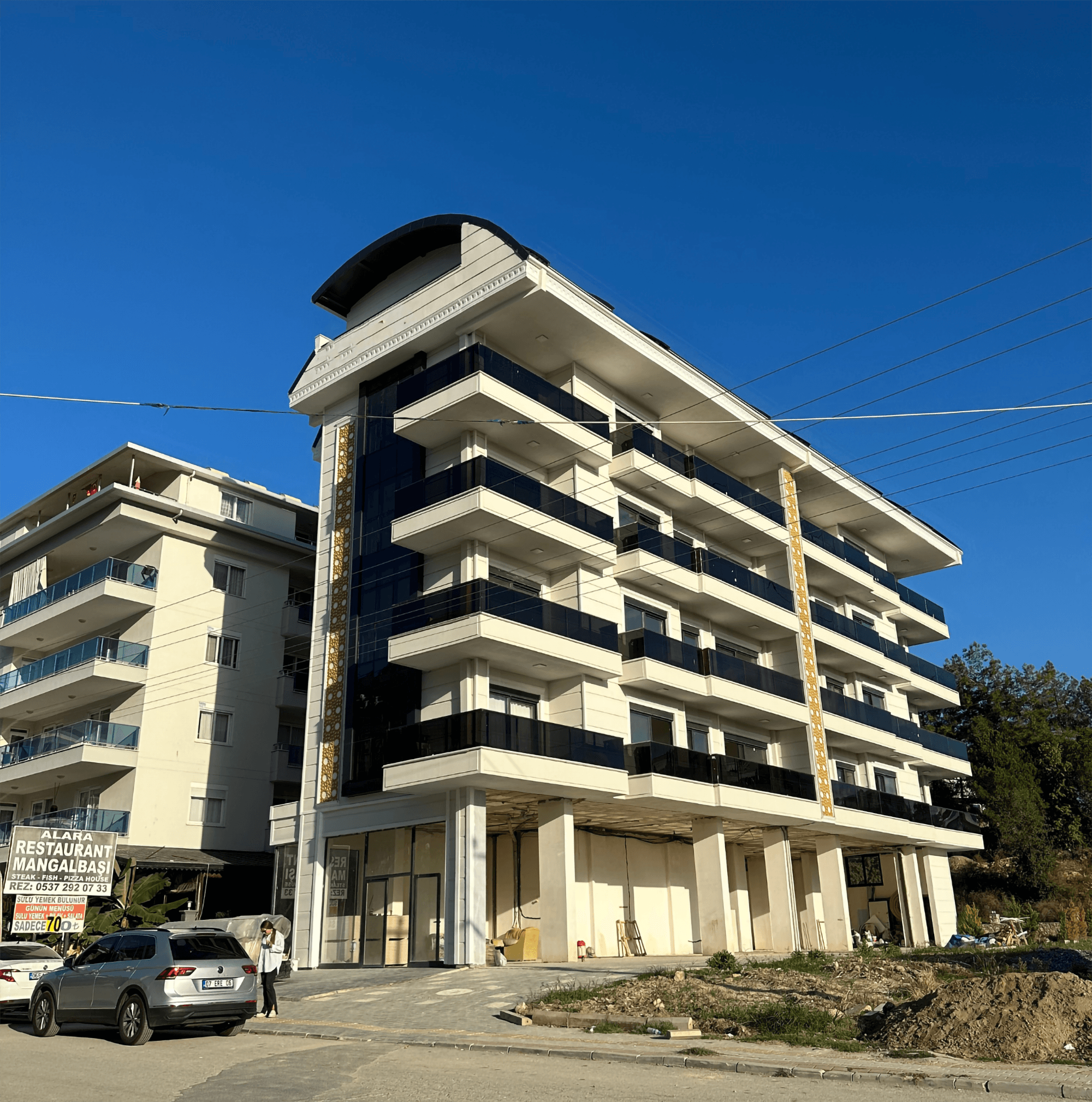 Bergblick 1+1 Apartment in Avsallar, Alanya