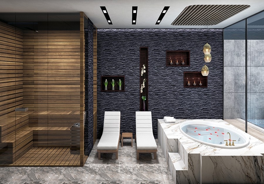 Bjergudsigt 1+1 Lejlighed i Alanya Centrum