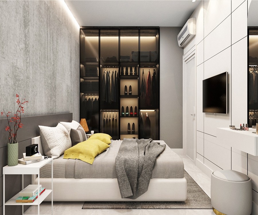 Bjergudsigt 1+1 Lejlighed i Alanya Centrum
