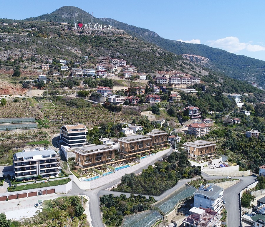 Brandnew project with amazing seaviews apartments in Alanya for sale